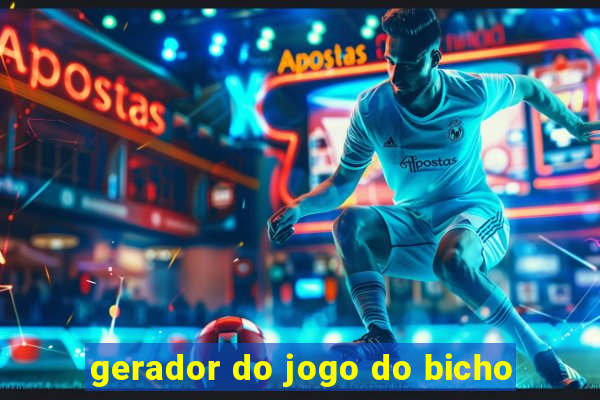 gerador do jogo do bicho